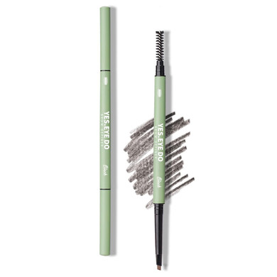 Taupe Eyebrow Pencil, Long Lasting Eyebrow Pencil Taupe, Waterproof Micro Fine Triangle Tip Double Head Brow Sculptor For Natural Eye Brow Lamination Makeup Look, Yes.Eye Do