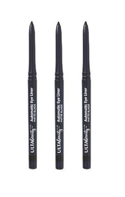 Ulta Beauty 3 Pack Automatic Eyeliner. Matte Black . Size 0.01 Oz