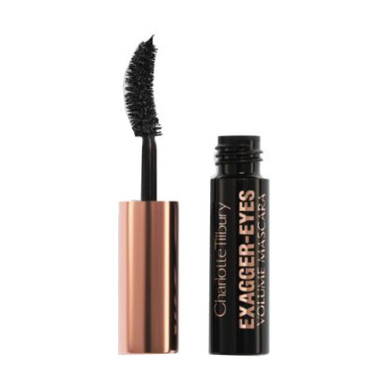 Charlotte Tilbury Mini Exagger-Eyes Volume Mascara - Exagger-Black - 0.13 Fl Oz / 4 Ml - Travel Size