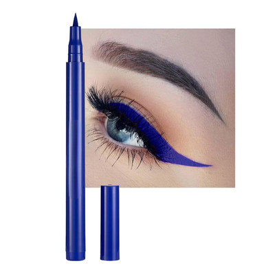 Liquid Matte Eyeliner, Rainbow Colorfulneon Eyeliner Pencil Pigmented Waterproof Smudgeproof Long Lasting Gel Eye Liner Pen Christmas Halloween Makeup Gift Kit For Women (Yellow#3)