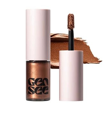 Gen See Mixed Media Metallic Liquid Eyeshadow - Bronze Age