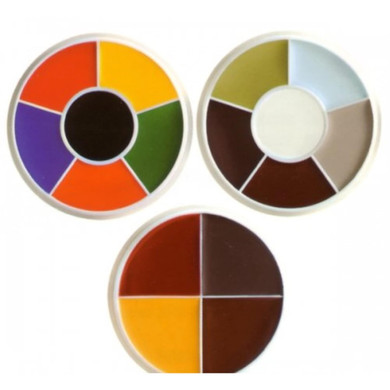 Ben Nye Color Makeup Wheels - Rainbow Rw (6 Colors)