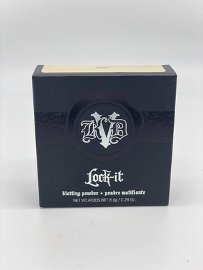 Kvd Beauty Lock-It Refillable Mattifying Pressed Finishing Powder Light