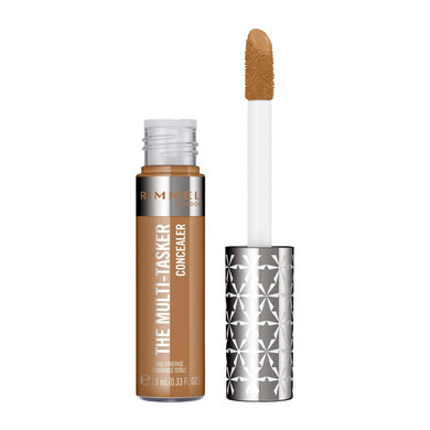 Rimmel London, Multi-Tasker Concealer, 110 Warm Coconut, Crease-Proof, Transfer-Proof, Waterproof, Up To 24-Hour Wear, Vegan Formula, 0.33Oz