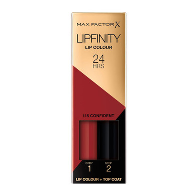Max Factor Lipfinity Lipcolour 24H 115 Confident 2Ml