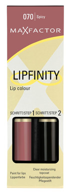 Max Factor Lipfinity Two Step Lip Colour -070 Spicy
