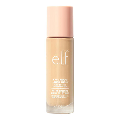 E.L.F. Halo Glow Liquid Filter, Complexion Booster For A Glowing, Soft-Focus Look, Infused With Hyaluronic Acid, Vegan & Cruelty-Free, 0.5 Fair