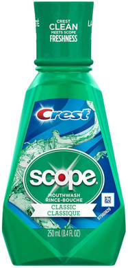 Crest Classic Mouthwash Original Formula, 250 Ml