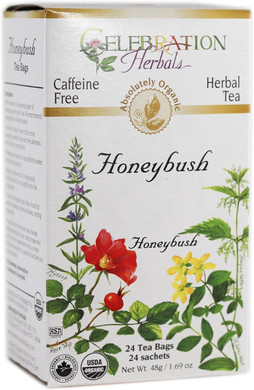 Celebration Herbals Honeybush Tea Organic 24 Bag, 0.02 Pound