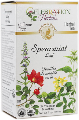 Celebration Herbals Spearmint Leaf 24 Count