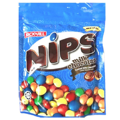 Jack 'N Jill Nips Milk Chocolate 180G (3 Pack)