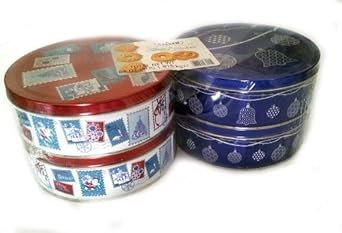Kelsen Danish Butter Cookies Christmas Thanksgiving Holiday Cookie Gift Present Four 1 Pound Tins By Kelsen [Foods]