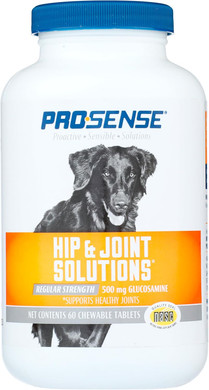 Prosense Pro-Sense Regular Strength Glucosamine Tablets For Dogs, 60 Ct