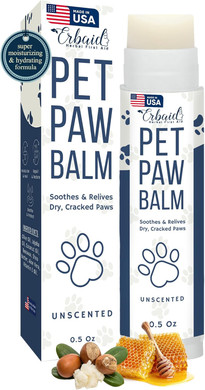 Dog Paw Pad Balm  Natural Pet Paw Balm Stick For Dry, Itchy, Cracked Irritated Skin  Paw Protector Moisturizes & Soothes Paws, Nose, Elbows  Lick Safe Itchy Skin Relief For Dogs, Cats, Made In Usa