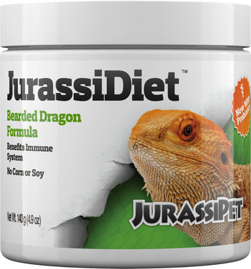 Jurassidiet - Bearded Dragon, 140 G / 4.9 Oz