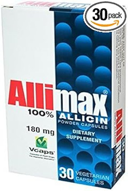 Allimax 180 Mg 30 Vcaps By Allimax International Limited