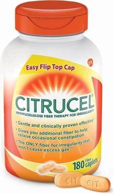 Citrucel Caplets Fiber Therapy For Occasional Constipation Relief, 100 Count