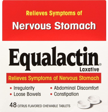 Equalactin Laxative Chewable 48 Tablets