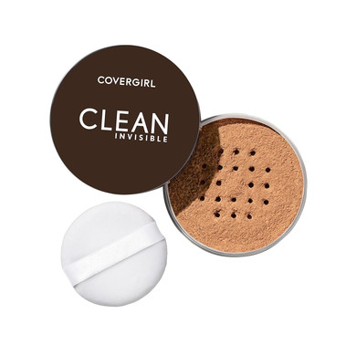 Covergirl Clean Invisible Loose Powder - Loose Powder, Setting Powder, Vegan Formula - Translucent Deep, 20G (0.7 Oz)135 - Translucent Deep0.7 Ounce (Pack Of 1)