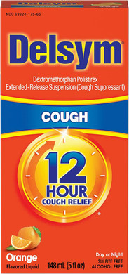 Delsym Adult 12 Hr Cough Relief Liquid, Orange, 5 Ounce