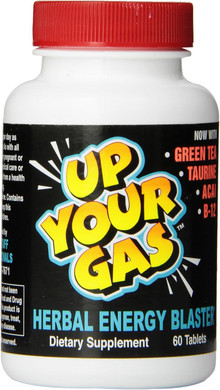 Up Your Gas Herbal Energy Blaster Tablets, 60 Count