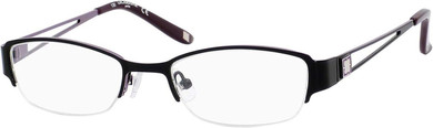 Liz Claiborne 417 Eyeglasses (0Fm4) Black Orchid, 48 Mm