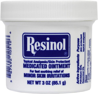 Resinol Ointment Jar Size: 3 Oz