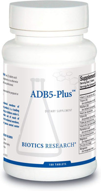 Biotics Research Adb5-Plus Support Healthy Adrenal Gland Function, Support Healthy Cortisol Levels, Positive Response To Stress, Healthy Energy Levels. 90 Tablets