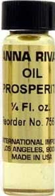 Indio Anna Riva Oil-Prosperity 1/4Oz~ For Anointing Candles, Charms & Altar Tools ~