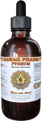 Hawaii Pharm Pygeum (Pygeum Africanum) Liquid Extract, Tincture, Herbal Supplement, Made In Usa, 4X4 Fl.Oz