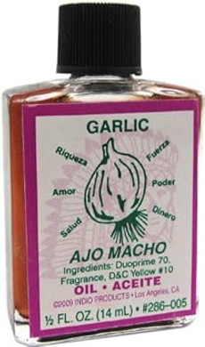 Indio Products Garlic Oil 1/2 Fl. Oz