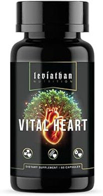 Vital Heart: With Black Aged Garlic, Rosemary, Ginger, & Coq10