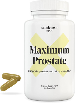 Maximum Prostate Supplements For Men  600 Mg Beta Sitosterol & 100 Mg Dim Per Serving  Mens Health Supplements For Urinary Support & Bladder Control (60 Caps)