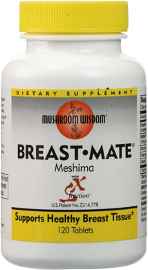 Mushroom Wisdom Breast-Mate Vegi-Tablets, 120 Count