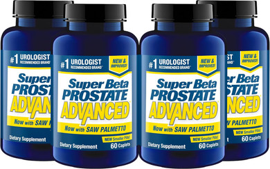 Advanced With Saw Palmetto - Prostate Health Supplements For Men, Bladder & Urinary Support With Beta-Sitosterol, Reishi, Saw Palmetto, Vitamin D, Zinc Oxide, Selenium - 120 Count