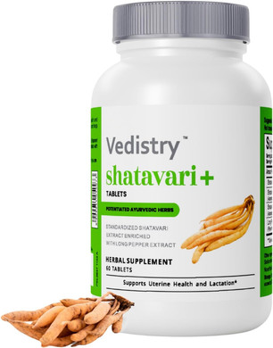 Shatavari+ 1100Mg Tablets With Shatavari & Long Pepper | 60 Tablets | Supports Menstrual Health, Lactation, Hormonal Balance & Reproductive Wellness | Vegan Herbal Supplement For Women