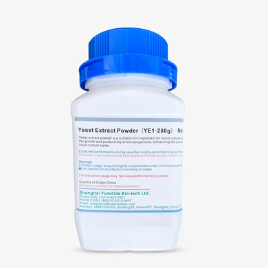 Yuantide Yeast Extract (Yc01) Powder (280G) - Industrial Grade Nutrient For Mycology And Microorganisms