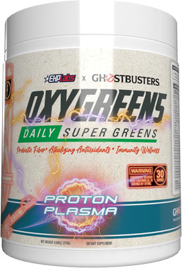 Ehp Labs Oxygreens Super Greens Powder - Spirulina & Chlorella Superfood, Green Juice Powder & Greens Supplements With Prebiotic Fibre, Antioxidants & Immunity Support, 30 Serves (Pineapple)