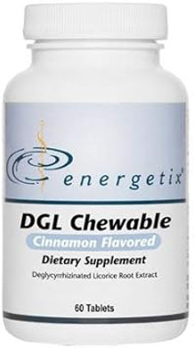 Energetix Dgl Chewable Cinnamon Flavored