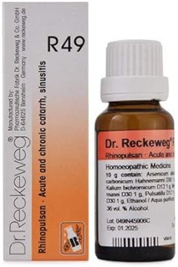 Dr. Reckeweg Dr. Reckeweg R49 (Rhinopulsan) (22Ml)