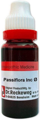 Dr. Reckeweg Germany Homeopathic Passiflora Incarnata Mother Tincture Q (20 Ml) By Qualityexports