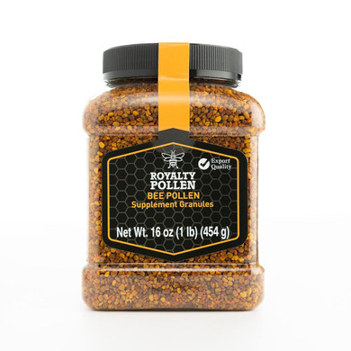 Royalty Pollen Bee Pollen Powder | 100% Pure, Fresh Natural Raw Bee Pollen | Superfood Packed With Antioxidant, Protein, Vitamins | Bee Friendly, Gluten Free