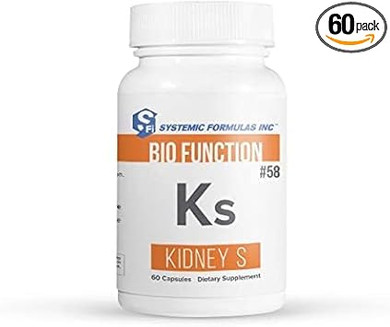 Systemic Formulas Bio Function Ks Kidney 60 Capsules