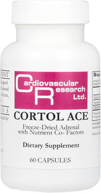 Cardiovascular Research Cortol Ace, White, 60 Count