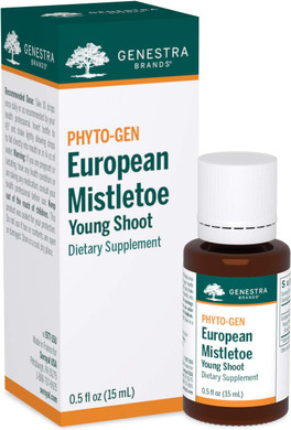 Genestra Brands European Mistletoe Young Shoot | Herbal Supplement | 0.5 Fl. Oz