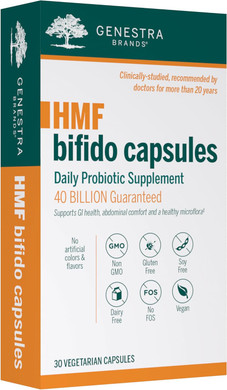 Genestra Brands Hmf Bifido Capsules | Gi Health, Abdominal Comfort And Healthy Microflora Support | 30 Capsules
