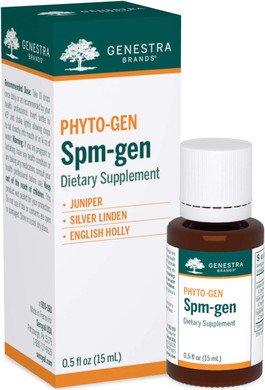 Genestra Brands Spm-Gen | Juniper, Silver Linden, And English Holly Herbal Supplement | 0.5 Fl. Oz