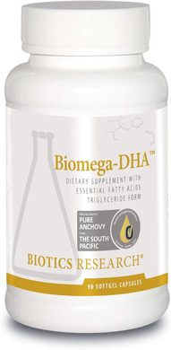 Biotics Research Biomega Dha Fish Oil, 600 Mg Dha, Supports Learning And Memory, Fetal Brain Vitamins, 90 Softgel Capsules