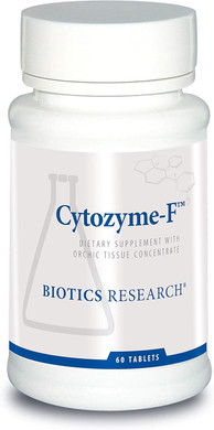 Biotics Research Cytozyme F Female Support Formula, Supports Endocrine Function, Glandular Health, WomenS Health, Potent Antioxidant Activity, Sod, Catalase. 60 Tablets