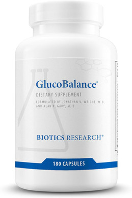 Biotics Research Glucobalance Chromium, Vanadium, L Carnitine Supplement, Supports Metabolic Health And Maintain Healthy Blood Lipid Levels - 180 Capsules